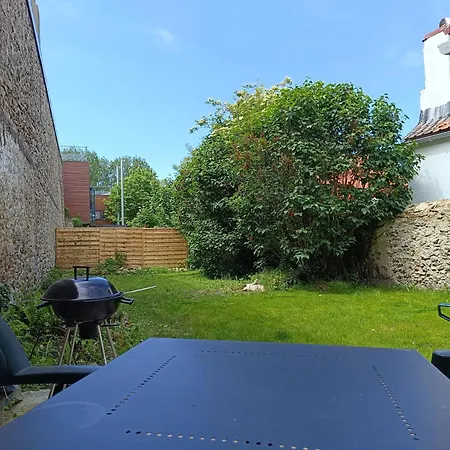 Апартаменты Le Chatillon Avec Jardin 2 Km Wimereux